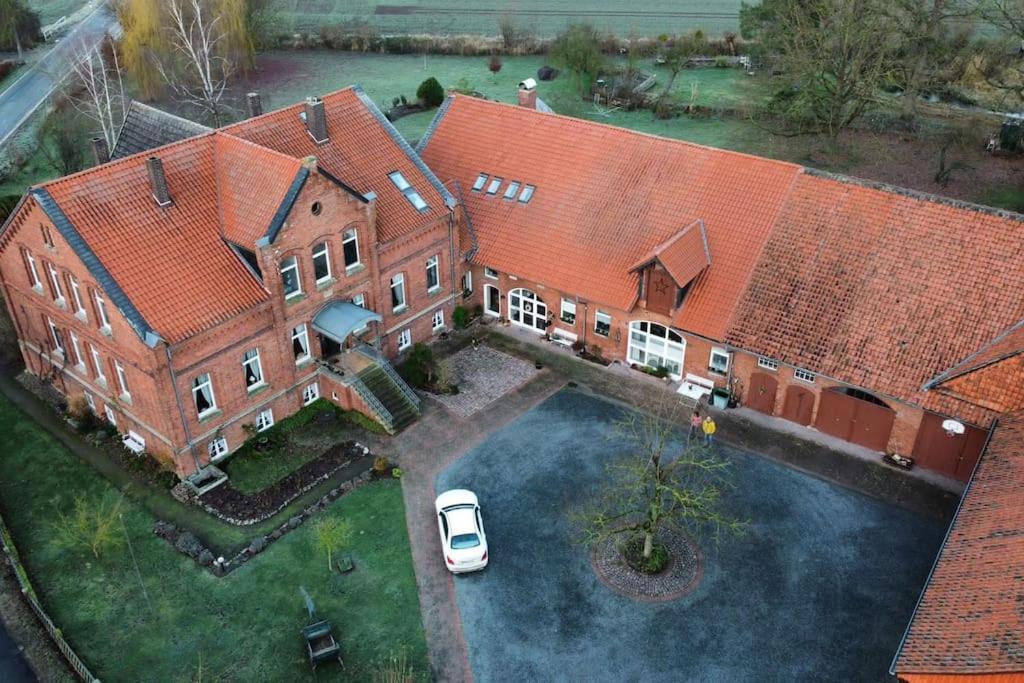 Idyllische Ferienwohnung Auf Altem Bauernhof Mit Wallbox Emmerthal المظهر الخارجي الصورة